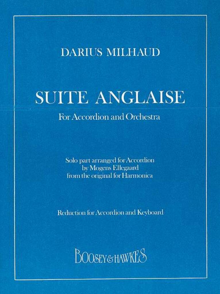 Darius Milhaud: Suite Anglaise op. 234: (Arr. Mogens Ellegaard): Akkordeon mit Begleitung