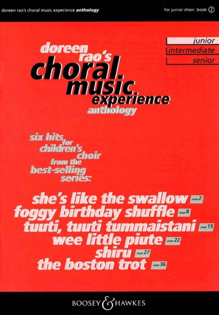 Doreen Rao: CME Anthology (junior) Vol. 2: Kinderchor mit Klavier/Orgel