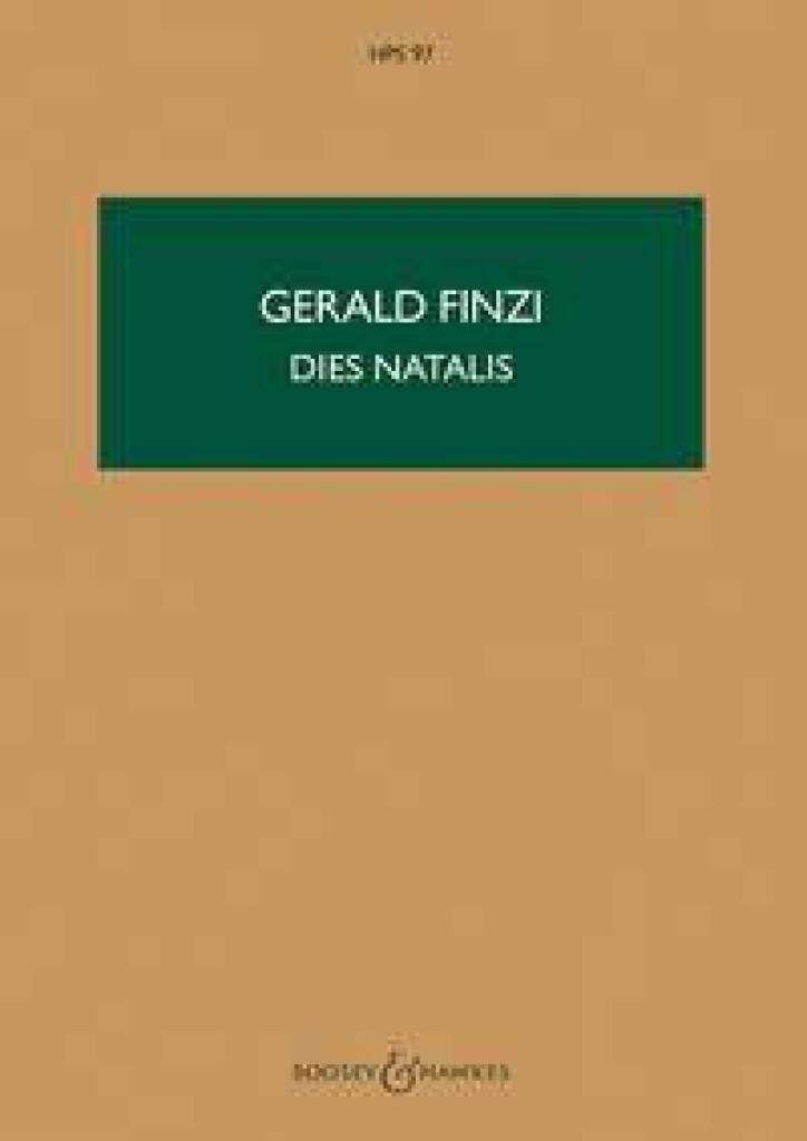 Gerald Finzi: Dies natalis op. 8: Streichorchester mit Solo