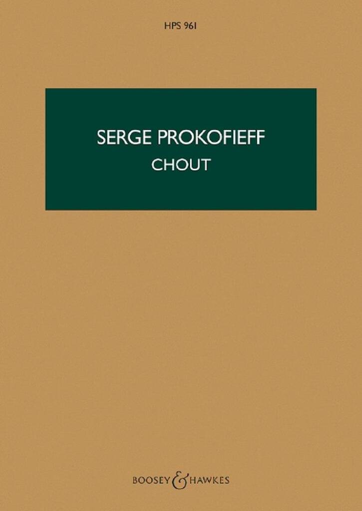 Sergei Prokofiev: Chout (The Buffoon) op. 21: Orchester
