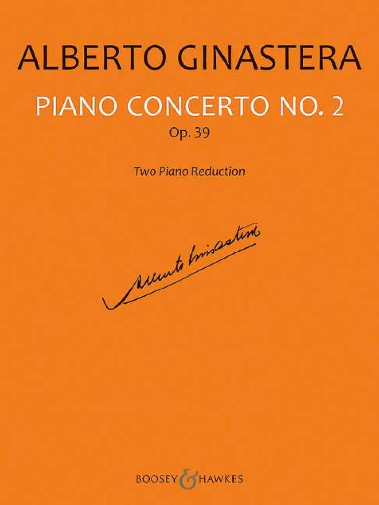 Alberto Ginastera: Piano Concerto No. 2 op. 39: Orchester mit Solo