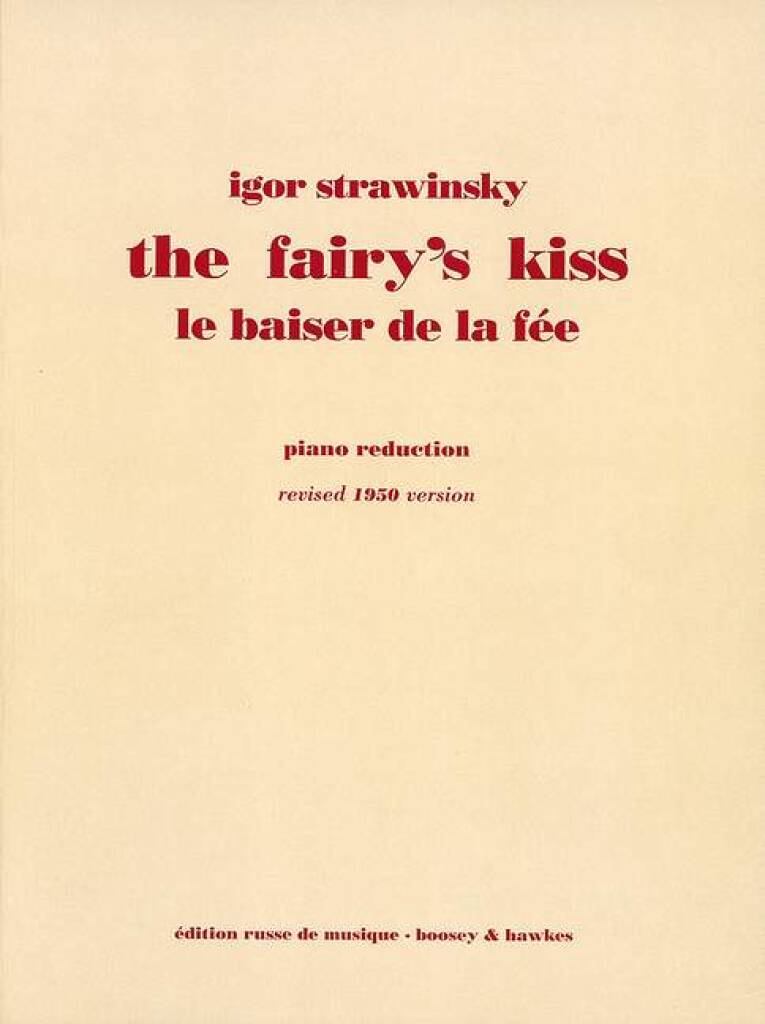 Igor Stravinsky: The Fairy's Kiss: Orchester