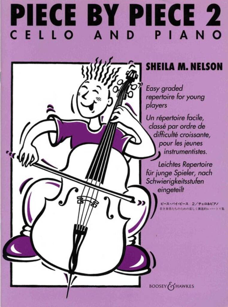 Sheila Mary Nelson: Piece By Piece 2: Cello mit Begleitung