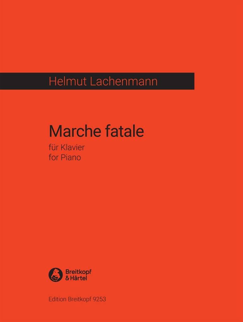 Helmut Lachenmann: Marche fatale: Orchester