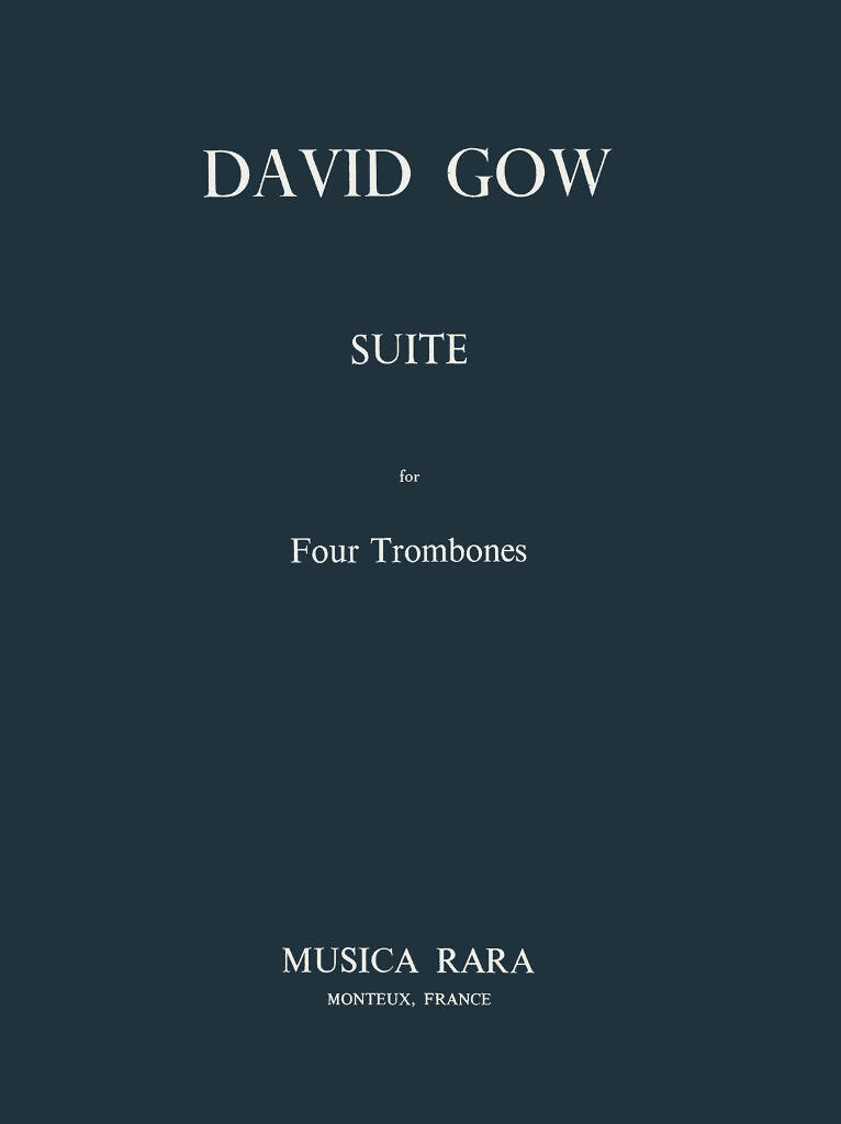 David Gow: Suite op. 57: Posaune Ensemble