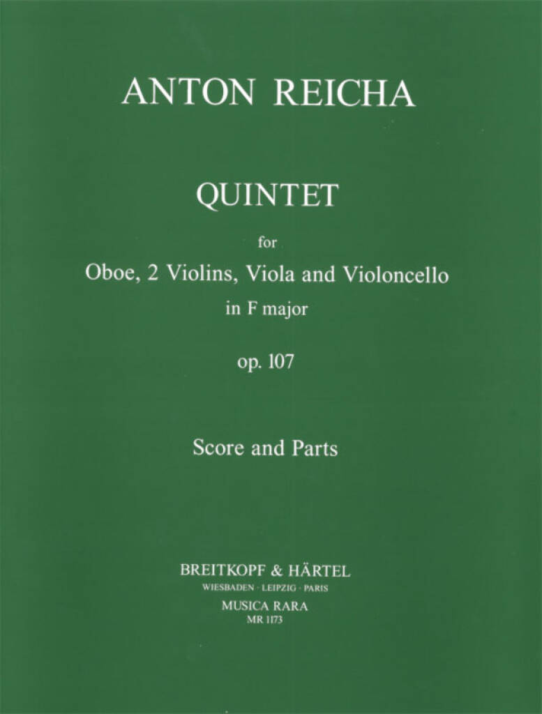Anton Reicha: Quintett in F op. 107: Kammerensemble
