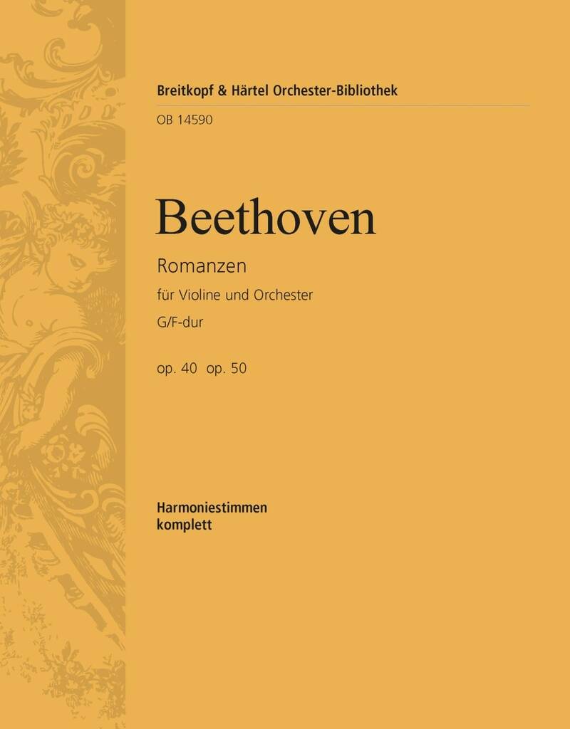 Ludwig van Beethoven: Romanzen G/F-dur op. 40/50: Orchester mit Solo