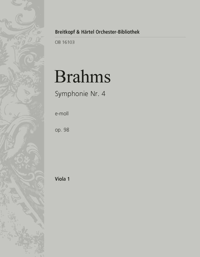 Johannes Brahms: Symphonie Nr.4 e-moll op. 98: Orchester