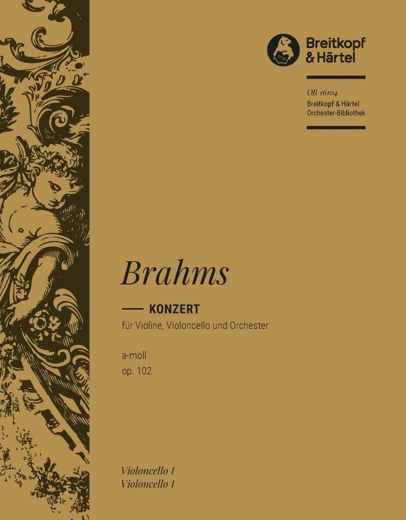 Johannes Brahms: Konzert a-moll op. 102 (Doppelkonzert): Orchester mit Solo