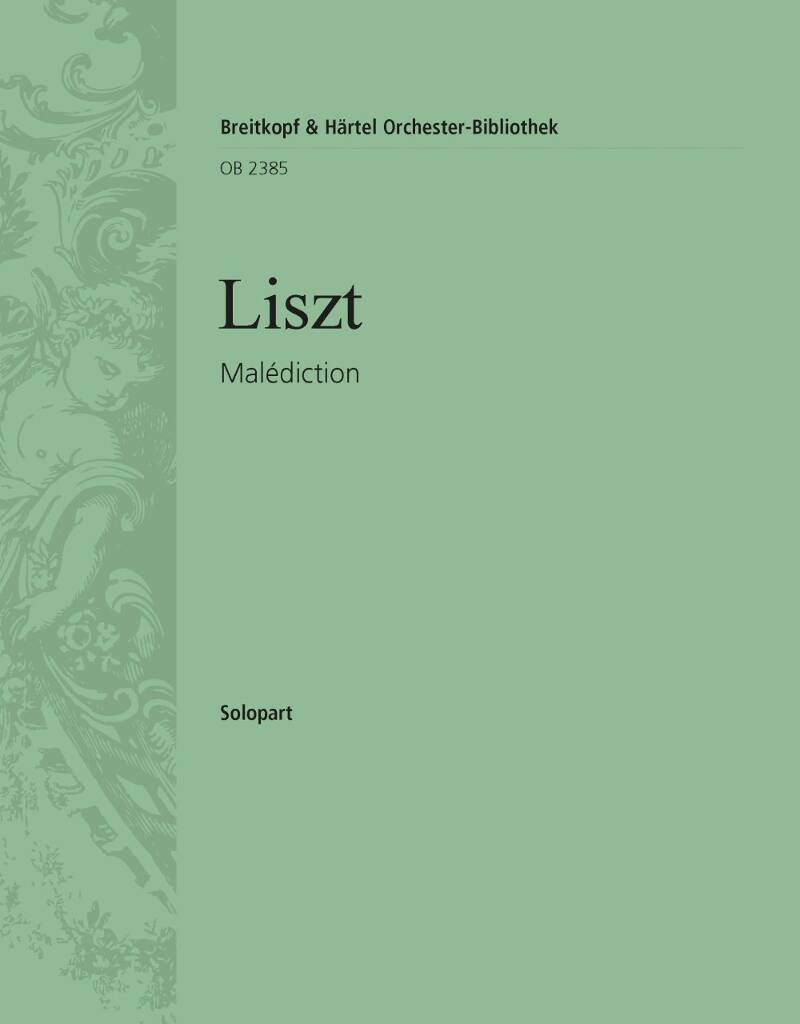 Franz Liszt: Malediction: Streichorchester mit Solo