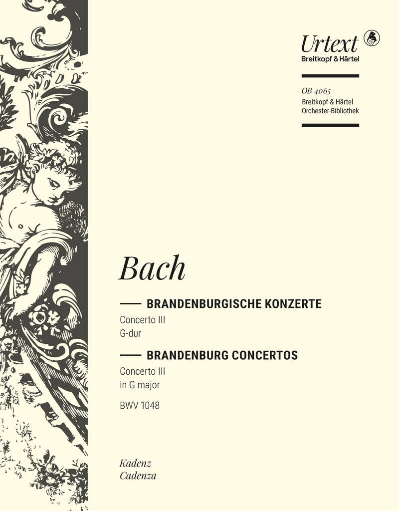 Emil Platen: Kadenz zu Bach Brandenb.KztIII: Orchester