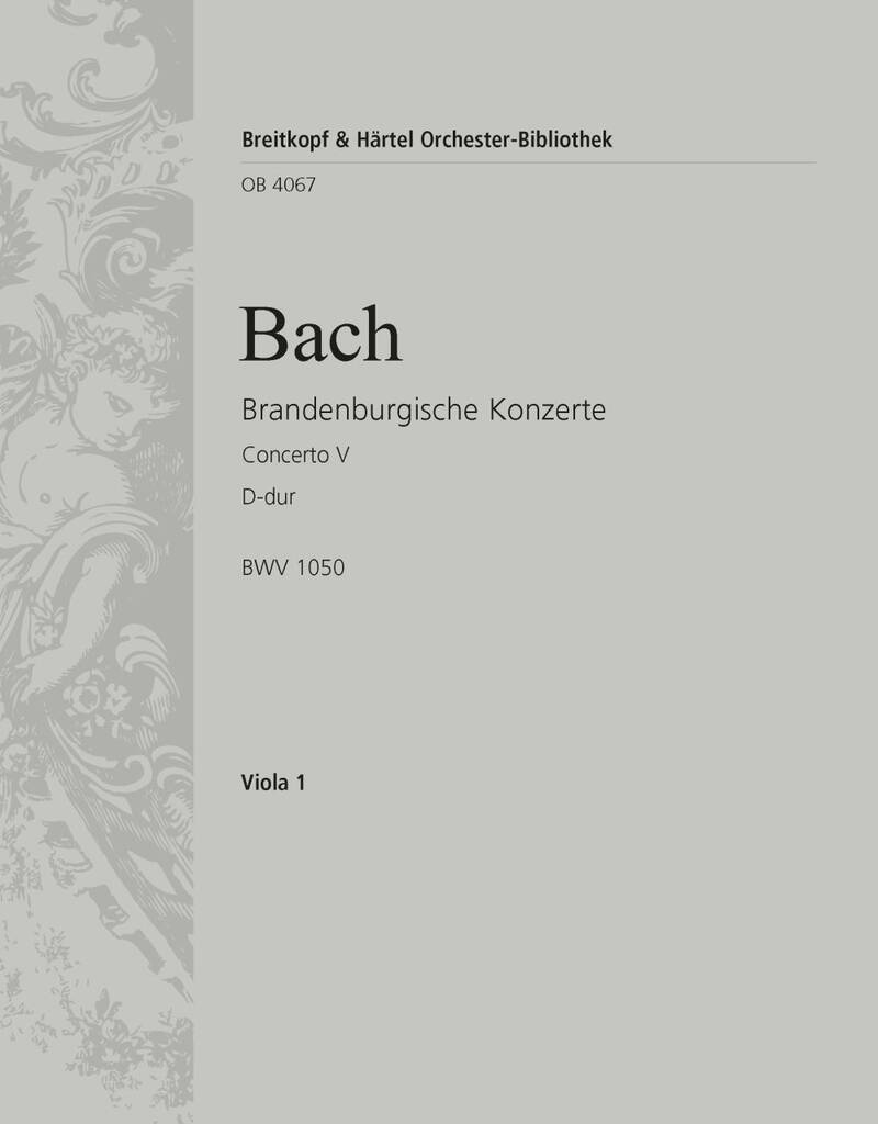 Johann Sebastian Bach: Brandenburg. Konz. 5 D BWV1050: Orchester