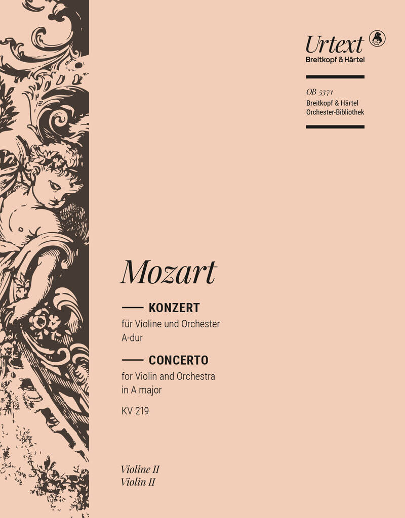 Wolfgang Amadeus Mozart: Violinkonzert A-dur KV 219: Orchester mit Solo