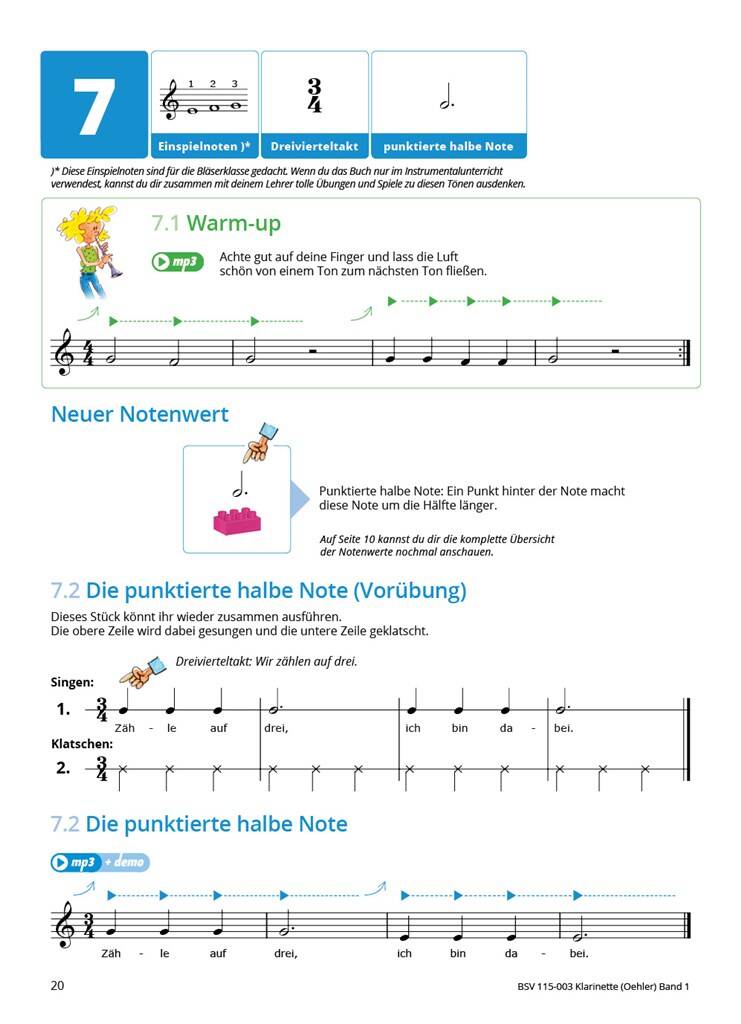 Gemeinsam Lernen & Spielen 1 Klarinette Oehler