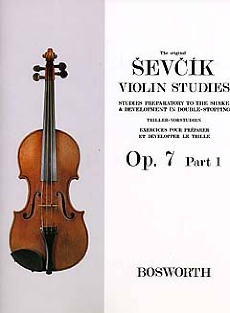 The Original Sevcik Violin Studies Op. 7 Part 1