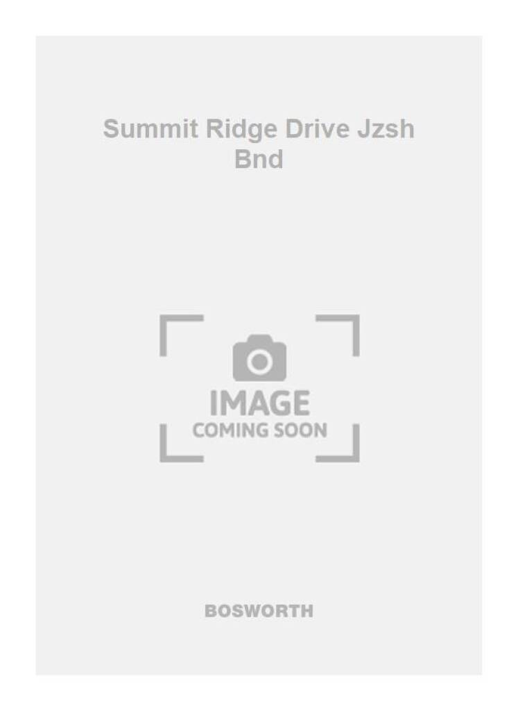 Artie Shaw: Summit Ridge Drive Jzsh Bnd: Jazz Ensemble