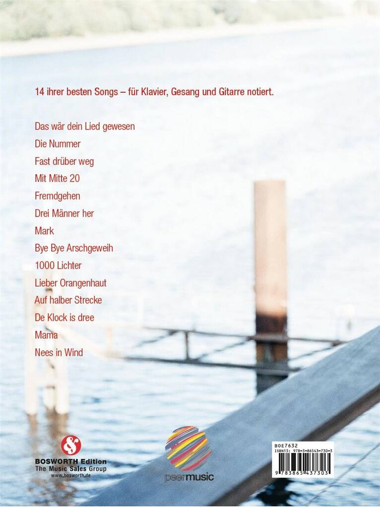 Ina Müller: Ina Müller: Das Liedebuch: Klavier, Gesang, Gitarre (Songbooks)