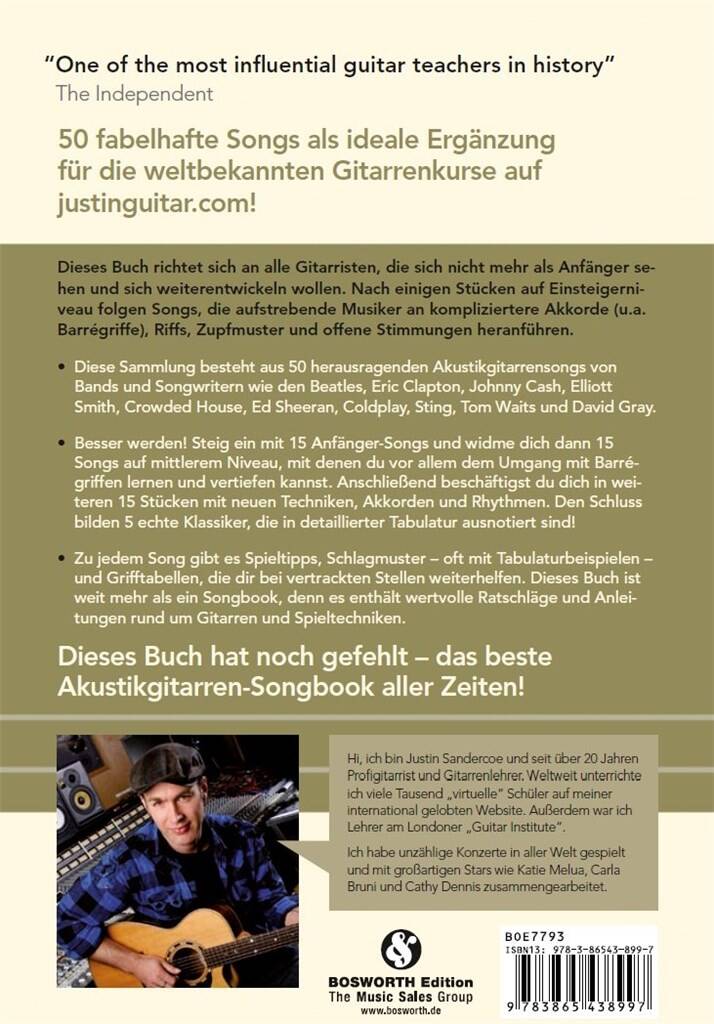 Justinguitar.com - Akustikgitarren-Songbook