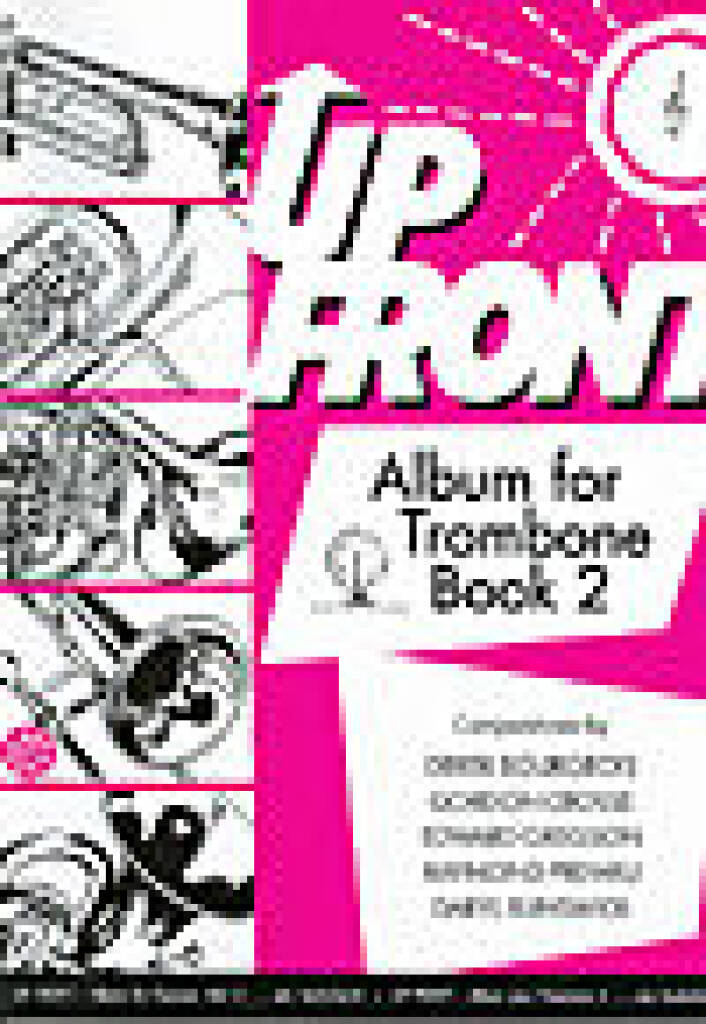 Up Front Album Trombone Book 2 Tc: Posaune mit Begleitung