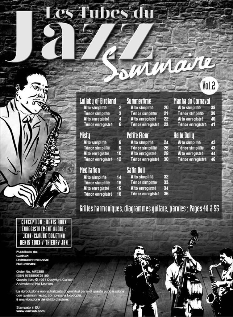 Les Tubes Du Jazz Saxophone Volume 2: Altsaxophon