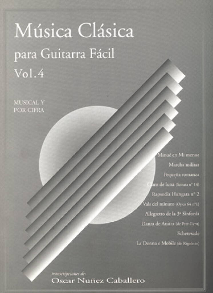 Música Clásica para Guitarra Fácil, Volumen 4: Gitarre Solo