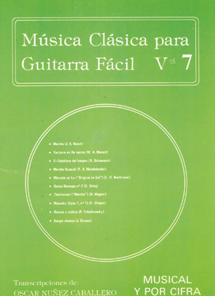 Música Clásica para Guitarra Fácil, Volumen 7: Gitarre Solo