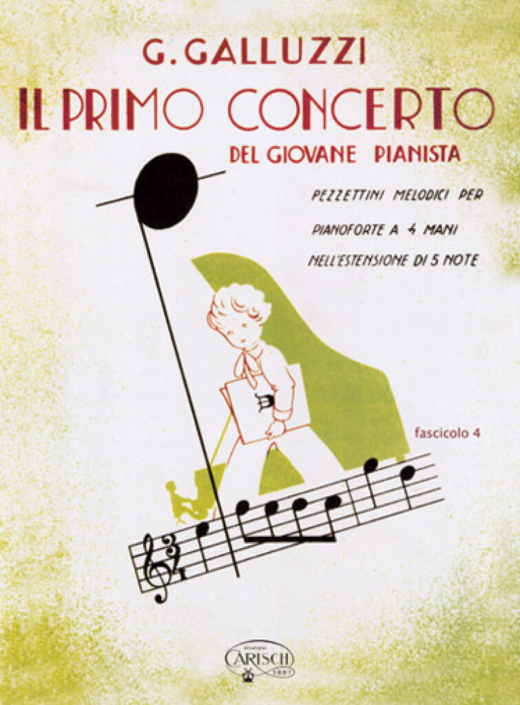 Giuseppe Galluzzi: Il Primo Concerto 4: Klavier vierhändig