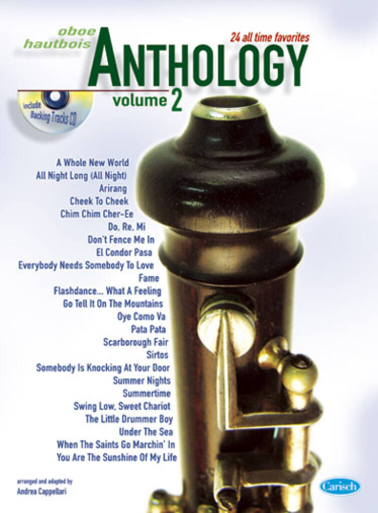 Anthology Oboe Vol. 2: (Arr. Andrea Cappellari): Oboe Solo