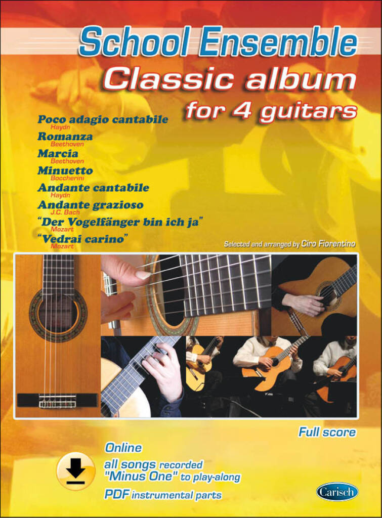 Ciro Fiorentino: Classic Album for 4 Guitars: Gitarre Trio / Quartett