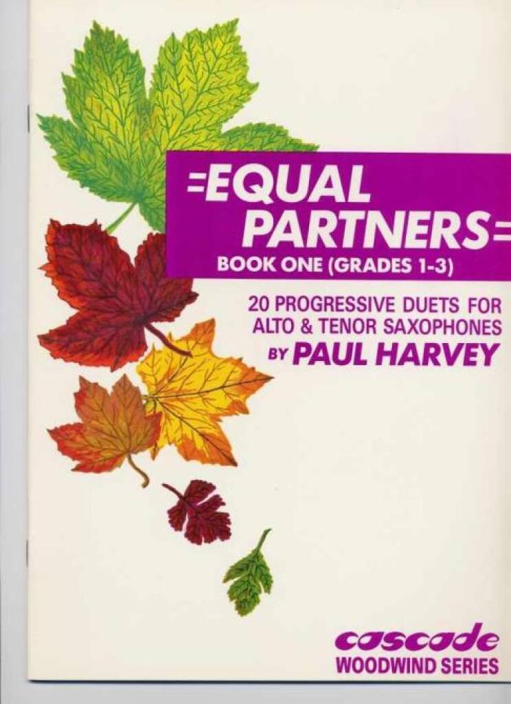 Equal Partners Book 1: (Arr. Paul Harvey): Saxophon Duett