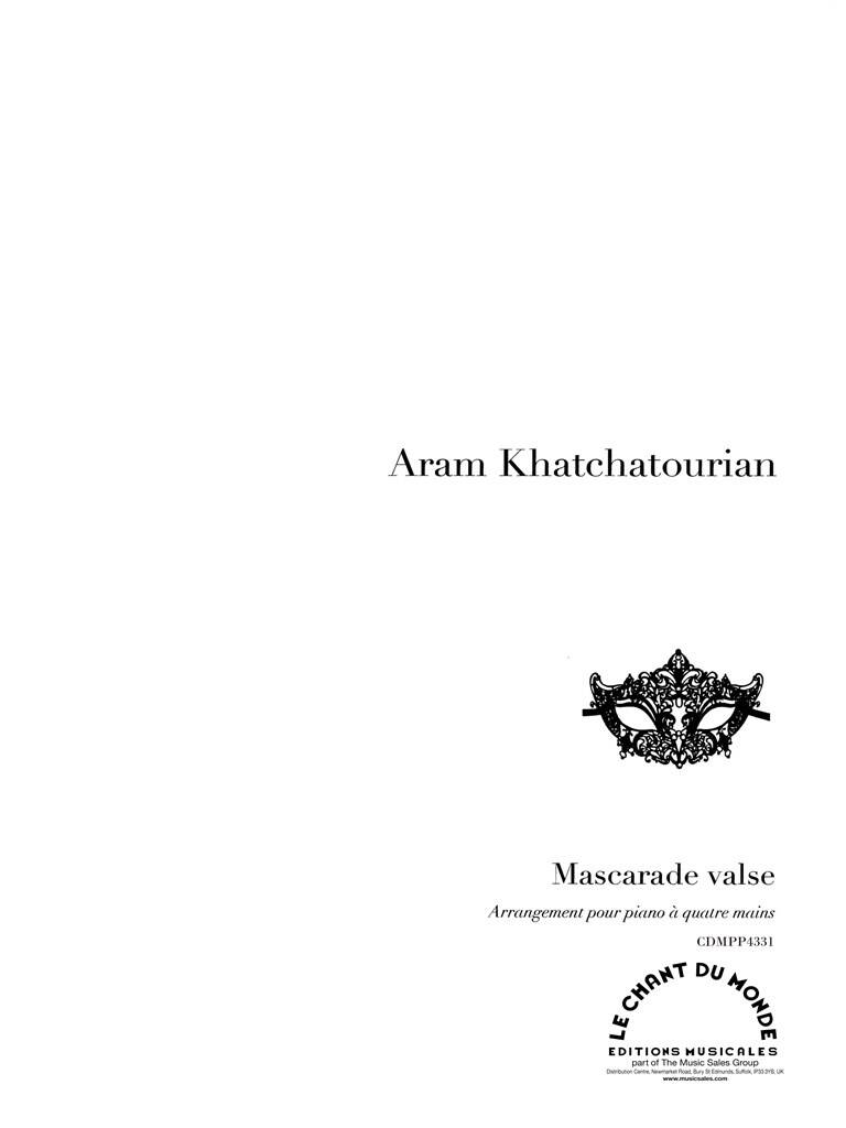 Aram Il'yich Khachaturian: Mascarade valse: Klavier vierhändig