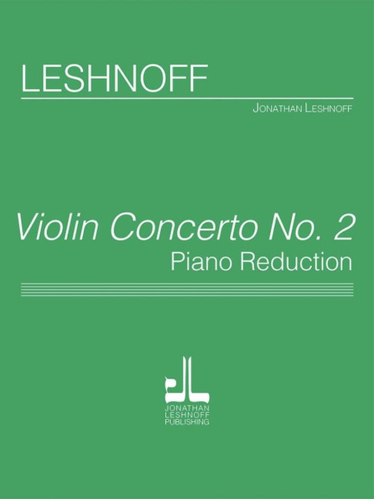 Jonathan Leshnoff: Violin Concerto No. 2: Violine mit Begleitung