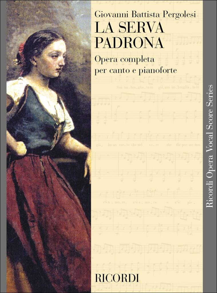 Giovanni Battista Pergolesi: La serva padrona: Opern Klavierauszug