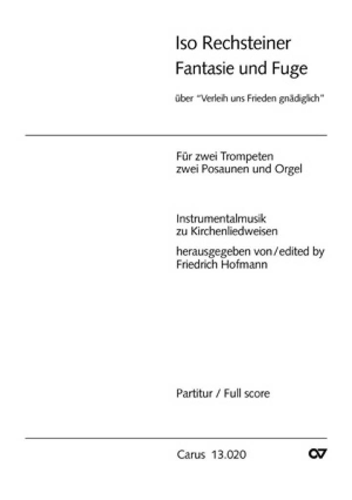 Iso Rechsteiner: Fantasie und Fuge: Blechbläser Ensemble