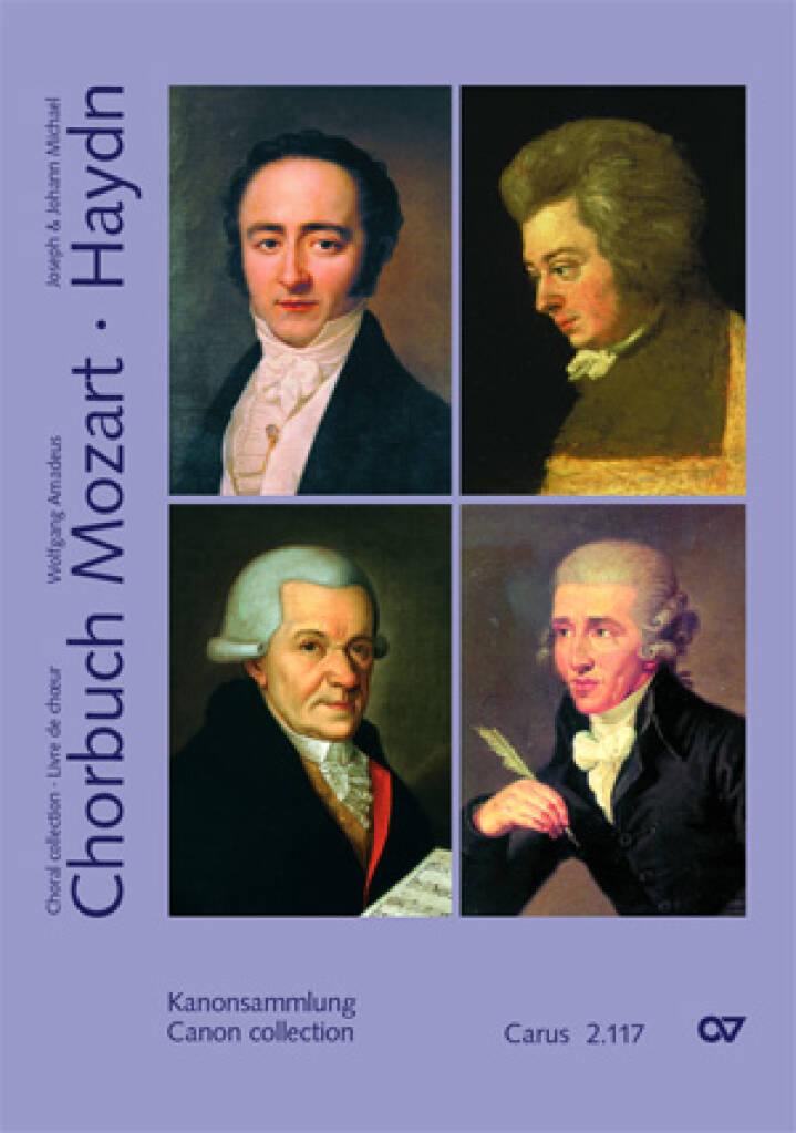 Chorbuch Mozart / Haydn VII [Kanonsammlung]: Gemischter Chor mit Begleitung
