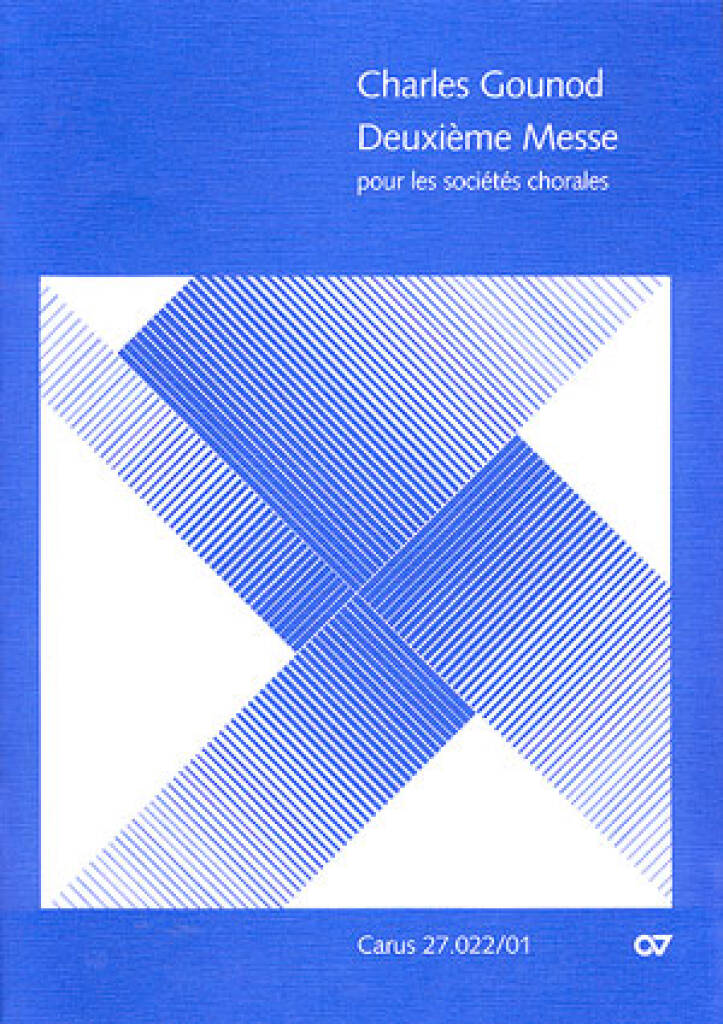 Charles Gounod: Messe brève no. 2 pour les sociétés chorales: Männerchor mit Klavier/Orgel