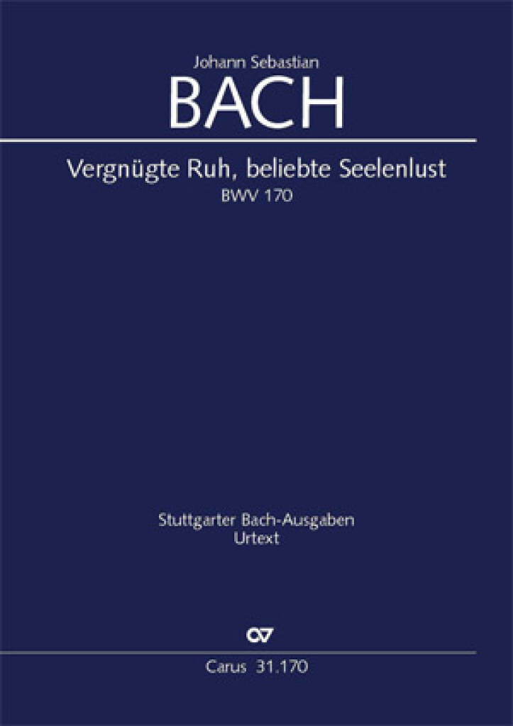 Johann Sebastian Bach: Vergnügte Ruh, beliebte Seelenlust: (Arr. Paul Horn): Kammerensemble