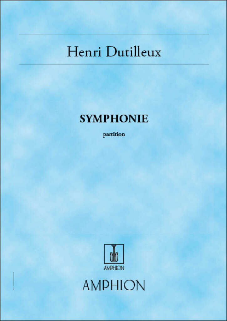 Henri Dutilleux: Symphonie N 1 Poche: Kammerensemble