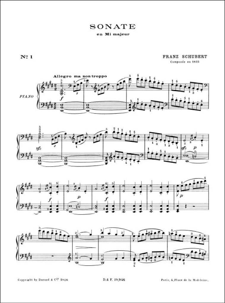 Sonates V1 Piano