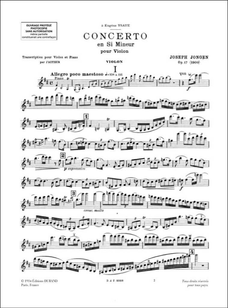 Concerto Violon-Piano