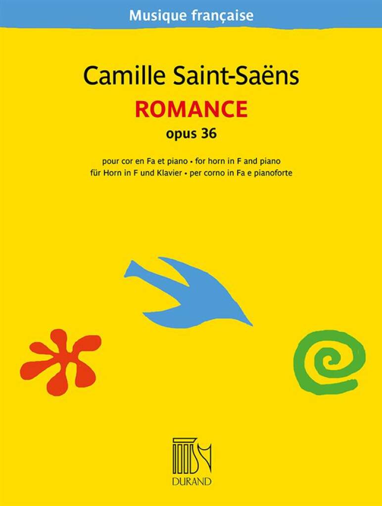 Camille Saint-Saëns: Romance opus 36: Horn mit Begleitung