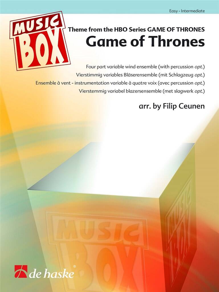 Ramin Djawadi: Game of Thrones: (Arr. Filip Ceunen): Variables Ensemble