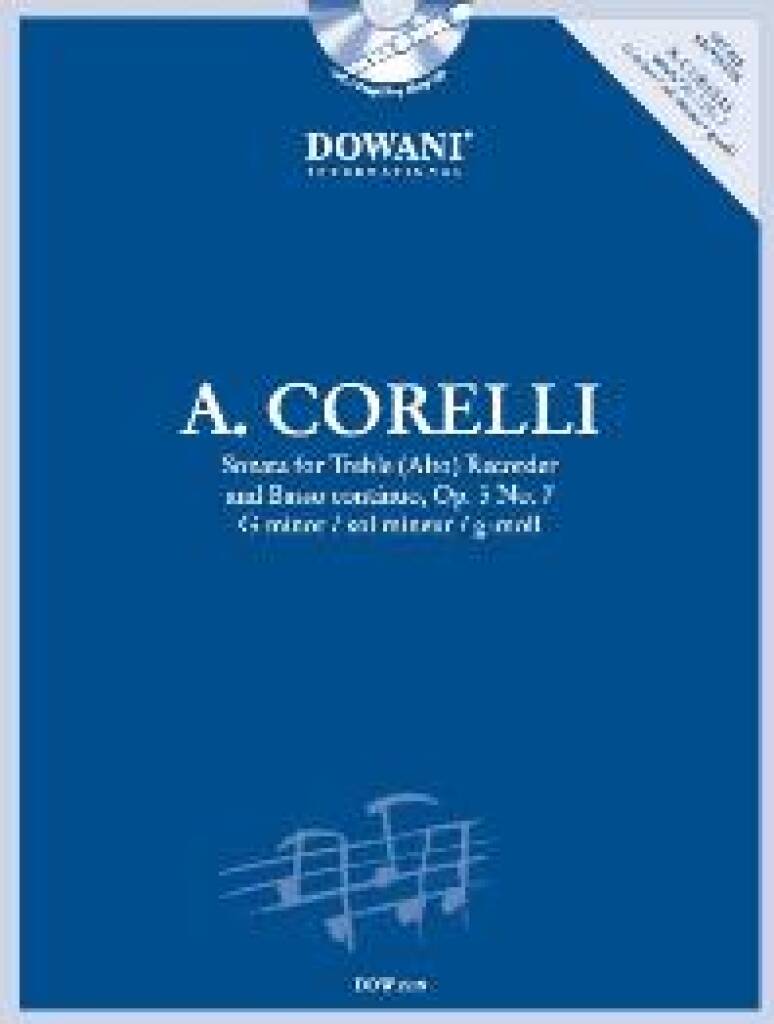 Arcangelo Corelli: Sonata in g-moll Op. 5 Nr. 7: Altblockflöte