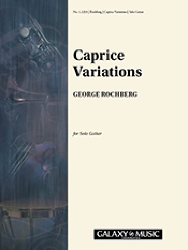 George Rochberg: Caprice Variations: Gitarre Solo