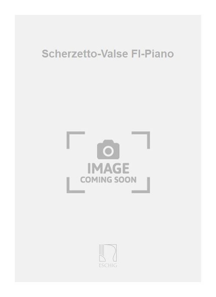 Ernest Guiraud: Scherzetto-Valse Fl-Piano: Flöte mit Begleitung