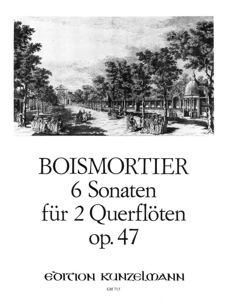 Joseph Bodin de Boismortier: Sonaten(6) Op.47: Flöte Duett