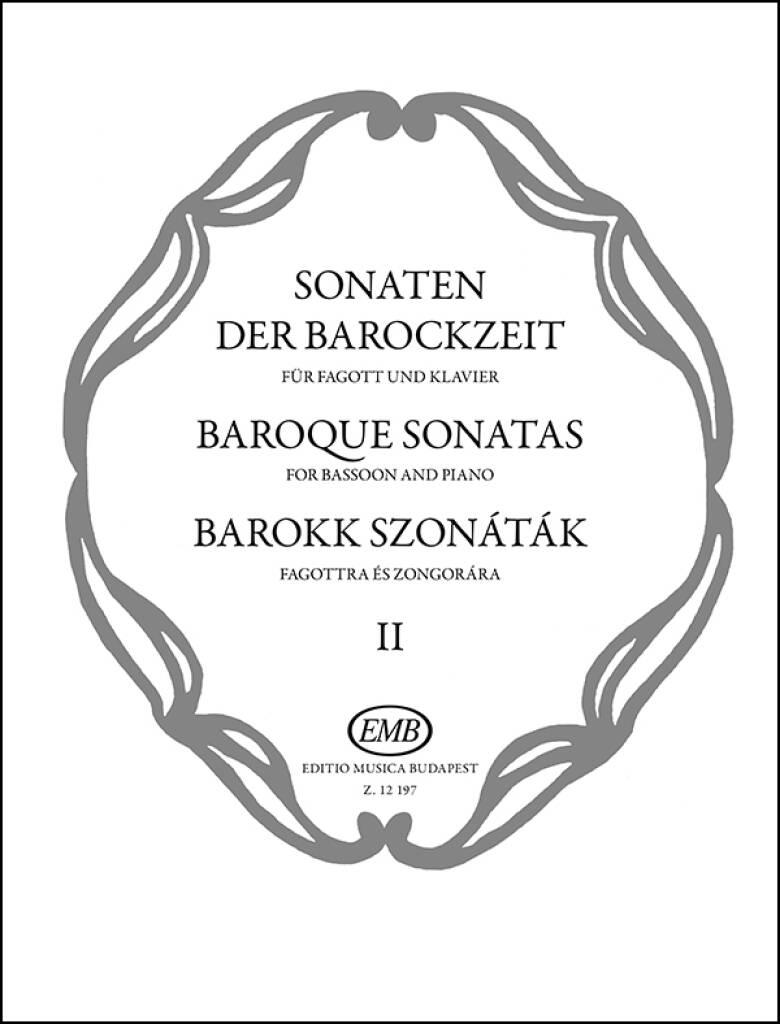 Oliver Nagy: Sonaten Der Barockzeit Ii: Fagott mit Begleitung