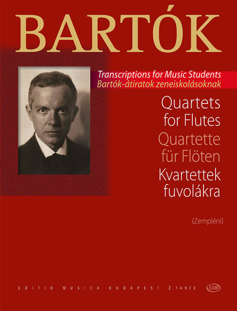 Béla Bartók: Quartets for flute: Flöte Ensemble