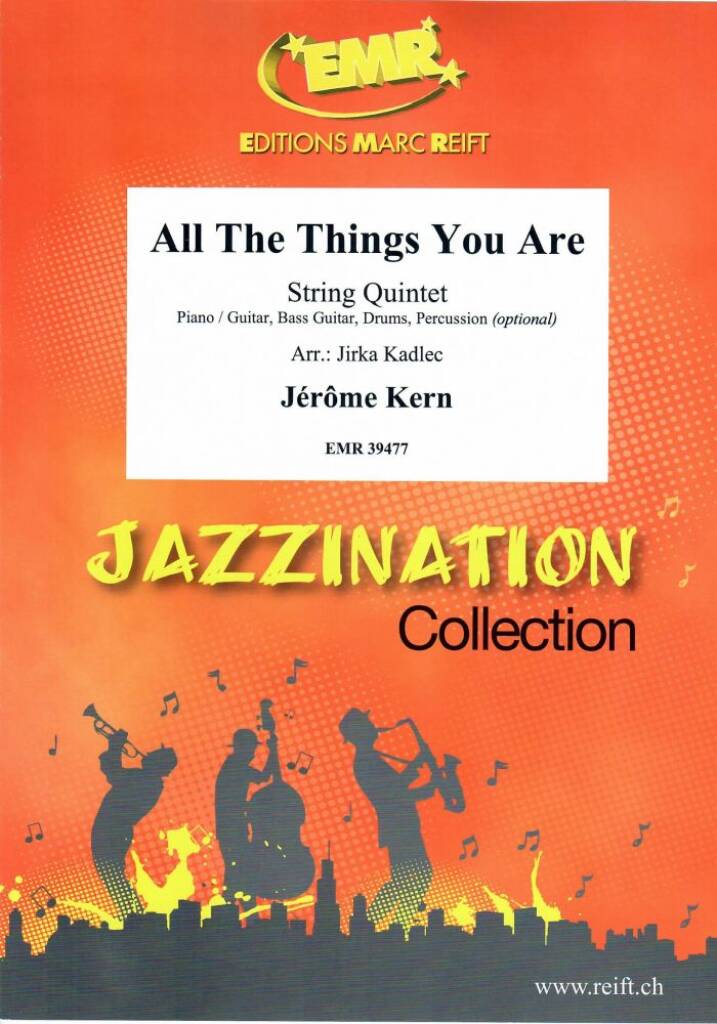 Jerome Kern: All The Things You Are: (Arr. Jirka Kadlec): Streichquartett
