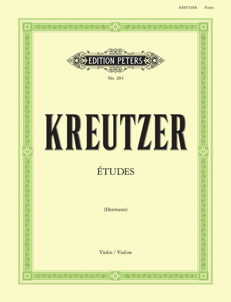 Rudolf Kreutzer: 42 Studies or Caprices: Violine Solo